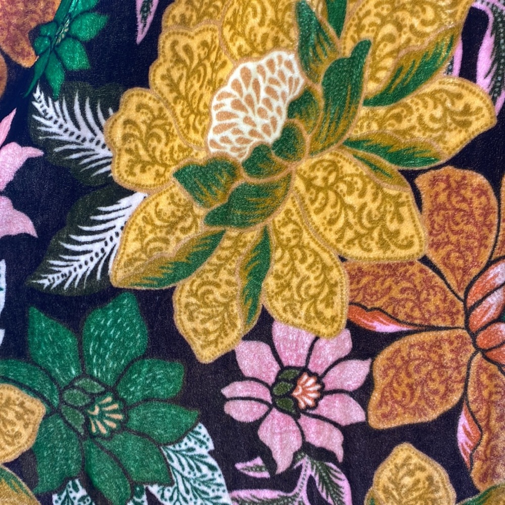 FARM RIO Garden Velvet Dress - Picture 11 of 16